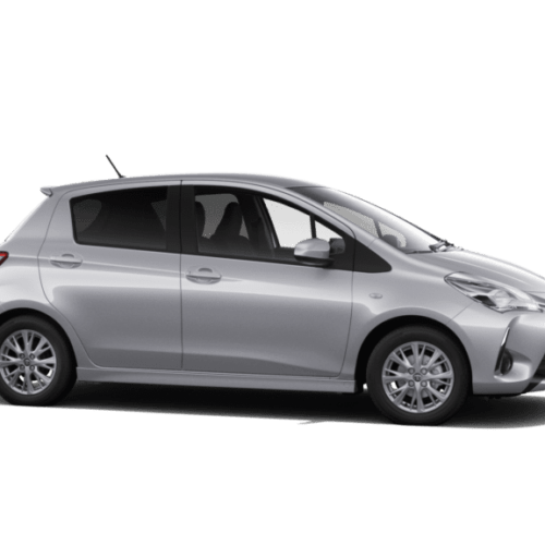 Toyota Yaris Silver 4 Door 2019 Model