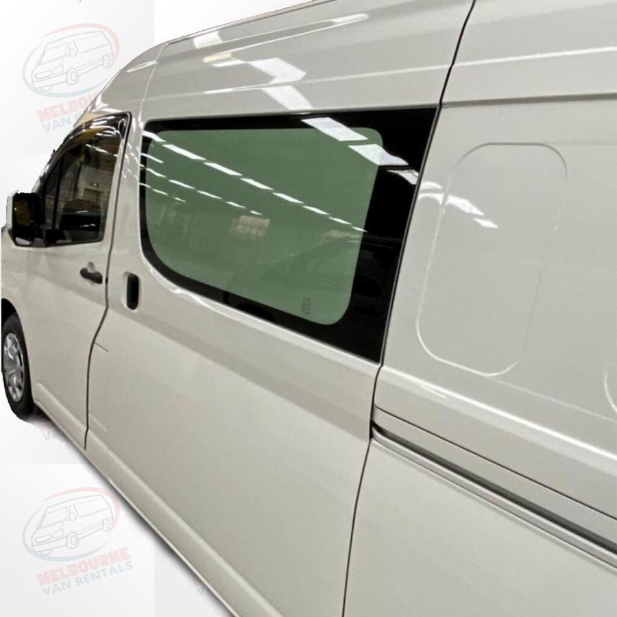 BRAND NEW TOYOTA HIACE SLWB WITH 2 SLIDING DOORS - Melbourne Cheapest Refrigerated Van Rental