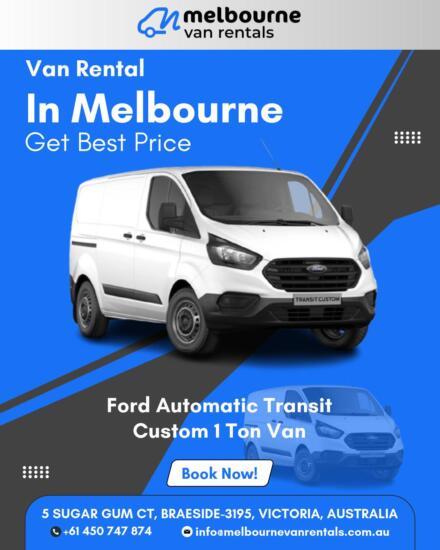 Van Rentals in Melbourne