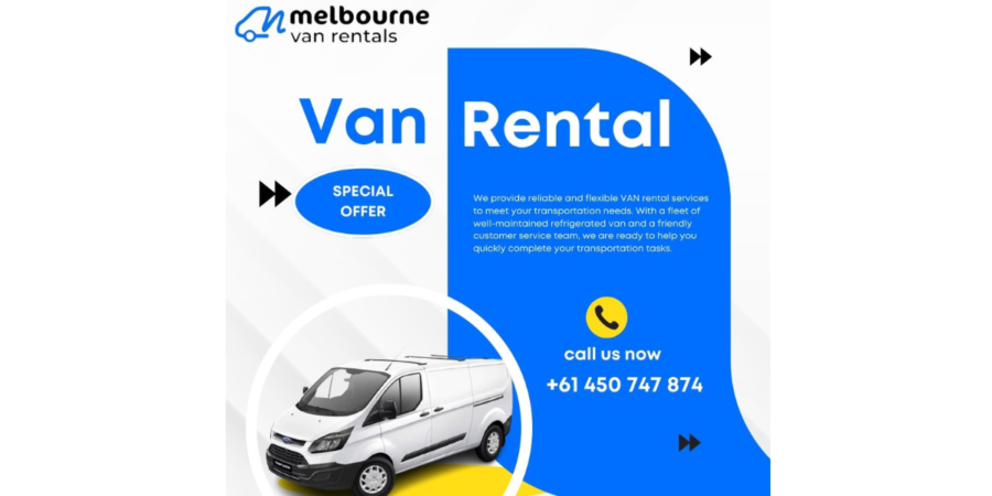 Affordable van rental Melbourne services